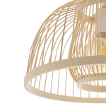Nowodvorski KRABI  Lampy sufitowe Lampy wiszące Max moc 25W only LED E27  Naturalne drewno 11158