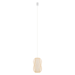 Nowodvorski PUKET S  Lampy sufitowe Lampy wiszące Max moc 25W only LED E27  Naturalne drewno 11160