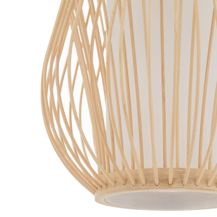 Nowodvorski PUKET S  Lampy sufitowe Lampy wiszące Max moc 25W only LED E27  Naturalne drewno 11160