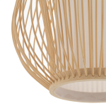 Nowodvorski PUKET M  Lampy sufitowe Lampy wiszące Max moc 25W only LED E27  Naturalne drewno 11161