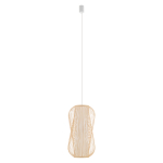 Nowodvorski PUKET L  Lampy sufitowe Lampy wiszące Max moc 25W only LED E27  Naturalne drewno 11162