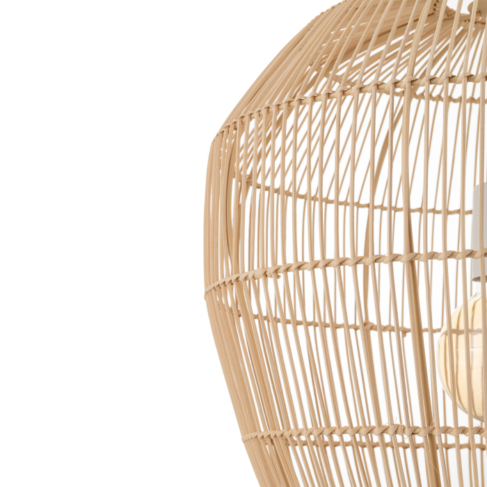 Nowodvorski HAITI S  Lampy sufitowe Lampy wiszące Max moc 25W only LED E27  Naturalne drewno 11163
