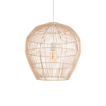 Nowodvorski HAITI M  Lampy sufitowe Lampy wiszące Max moc 25W only LED E27  Naturalne drewno 11164