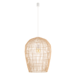 Nowodvorski HAITI L  Lampy sufitowe Lampy wiszące Max moc 25W only LED E27  Naturalne drewno 11165