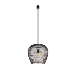 Nowodvorski HAITI S  Lampy sufitowe Lampy wiszące Max moc 25W only LED E27  Czarny 11166