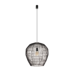 Nowodvorski HAITI M  Lampy sufitowe Lampy wiszące Max moc 25W only LED E27  Czarny 11167