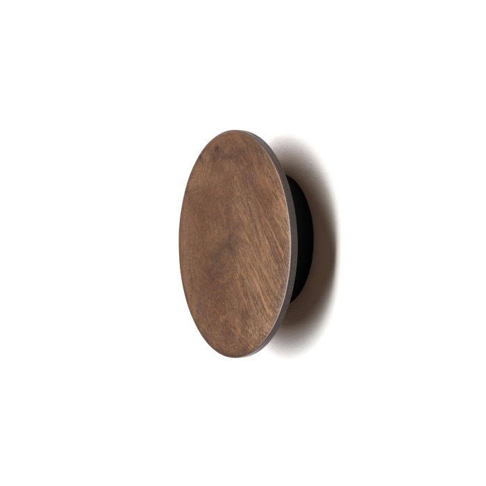 Nowodvorski RING TIMBER LED S  Ścienna Kinkiety Max moc 7W LED  3000K Ciemne drewno 11288