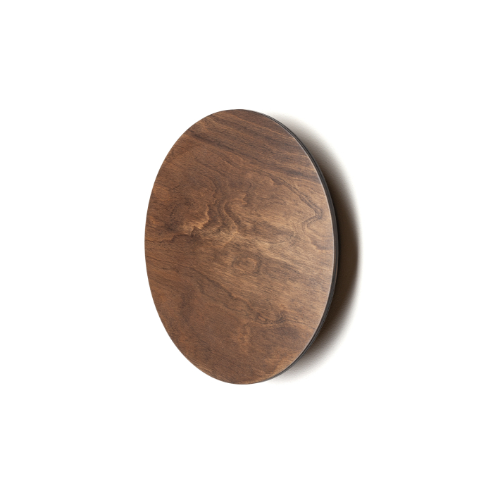 Nowodvorski RING TIMBER LED M  Ścienna Kinkiety Max moc 10W LED  3000K Ciemne drewno 11290