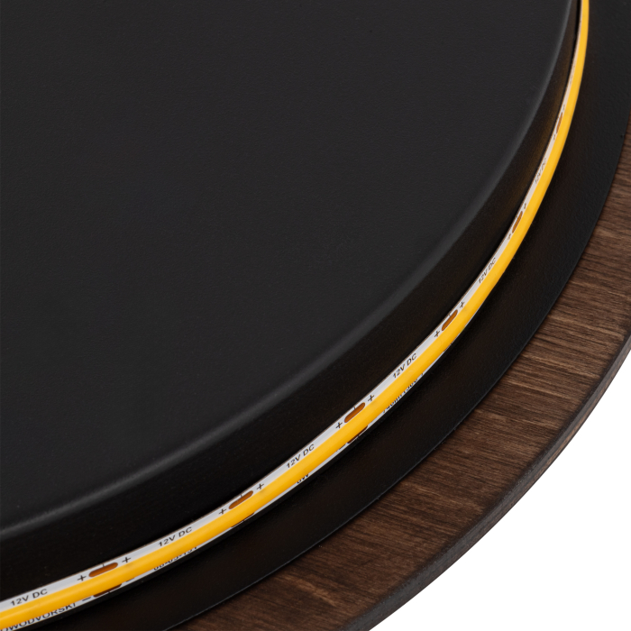 Nowodvorski RING TIMBER LED M  Ścienna Kinkiety Max moc 10W LED  3000K Ciemne drewno 11290