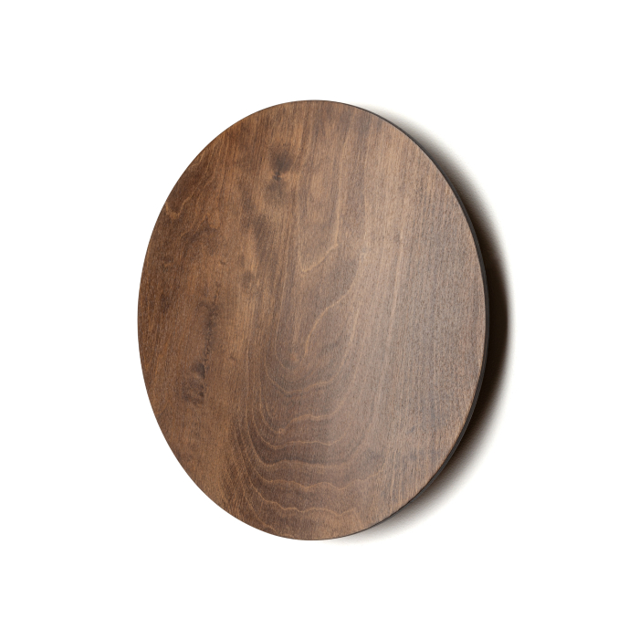 Nowodvorski RING TIMBER LED L  Ścienna Kinkiety Max moc 13W LED  3000K Ciemne drewno 11291