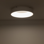 Nowodvorski NIKKI ROUND LED  Lampy sufitowe Plafon Max moc 32W LED  3000K Biały 11200
