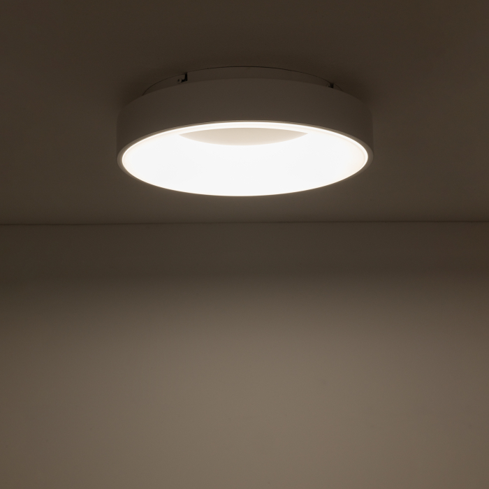 Nowodvorski NIKKI ROUND LED  Lampy sufitowe Plafon Max moc 32W LED  3000K Biały 11200