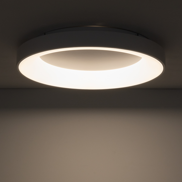 Nowodvorski NIKKI ROUND LED  Lampy sufitowe Plafon Max moc 60W LED  3000K Biały 11202