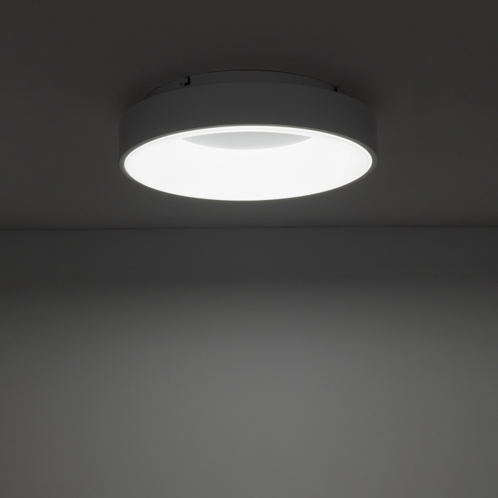 Nowodvorski NIKKI ROUND LED  Lampy sufitowe Plafon Max moc 32W LED  4000K Biały 11203