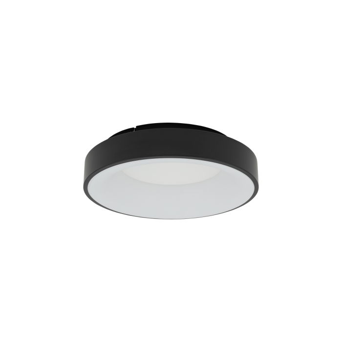 Nowodvorski NIKKI ROUND LED  Lampy sufitowe Plafon Max moc 32W LED  3000K Czarny 11206