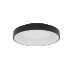 Nowodvorski NIKKI ROUND LED  Lampy sufitowe Plafon Max moc 48W LED  3000K Czarny 11207