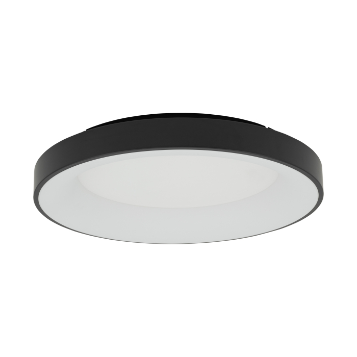 Nowodvorski NIKKI ROUND LED  Lampy sufitowe Plafon Max moc 60W LED  3000K Czarny 11208