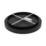 Nowodvorski NIKKI ROUND LED  Lampy sufitowe Plafon Max moc 60W LED  3000K Czarny 11208