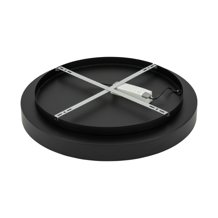 Nowodvorski NIKKI ROUND LED  Lampy sufitowe Plafon Max moc 60W LED  3000K Czarny 11208