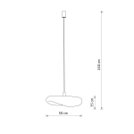 Nowodvorski HAVANA S  Lampy sufitowe Lampy wiszące Max moc 25W only LED E27  Naturalne drewno 11395