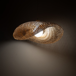 Nowodvorski HAVANA M  Lampy sufitowe Lampy wiszące Max moc 25W only LED E27  Naturalne drewno 11396