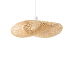 Nowodvorski HAVANA M  Lampy sufitowe Lampy wiszące Max moc 25W only LED E27  Naturalne drewno 11396