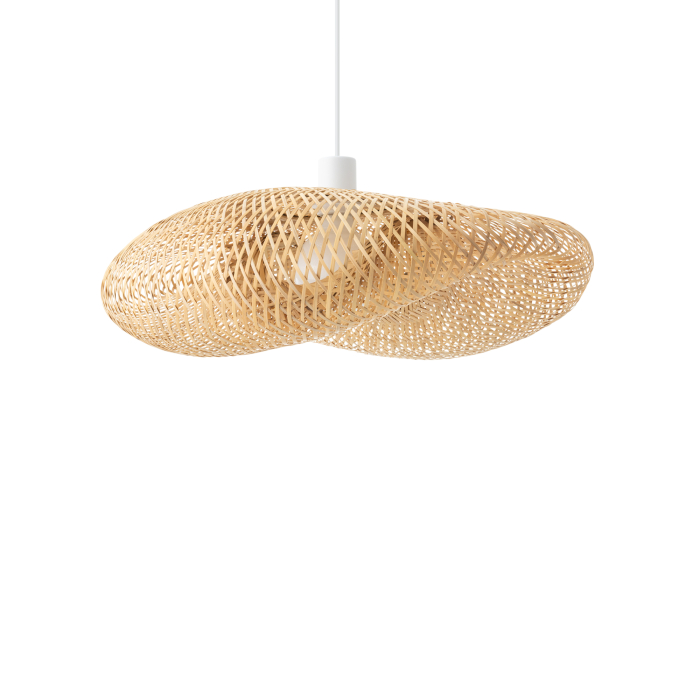 Nowodvorski HAVANA M  Lampy sufitowe Lampy wiszące Max moc 25W only LED E27  Naturalne drewno 11396
