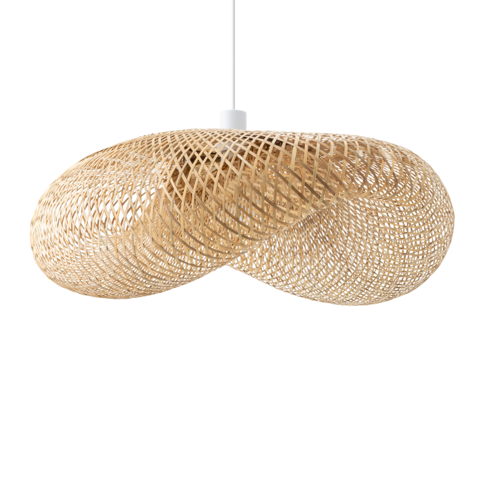 Nowodvorski HAVANA L  Lampy sufitowe Lampy wiszące Max moc 25W only LED E27  Naturalne drewno 11397