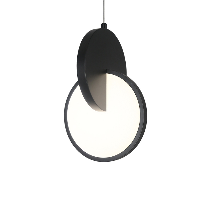 Light Prestige Lampa wisząca Circlo czarna LED CCT LP-1311/1P BK