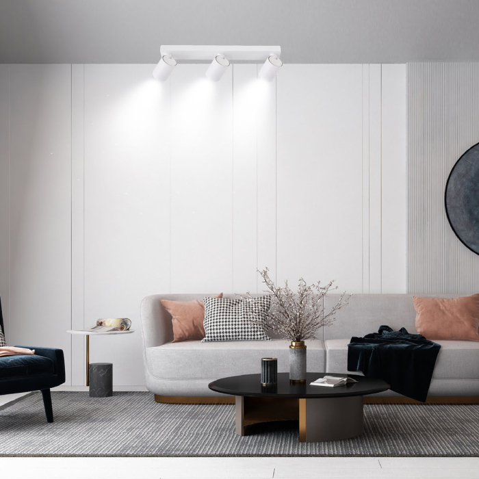 Light Prestige Spot Snow New 3 biały 3xGU10 LP-731N/3W WH