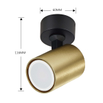 Light Prestige Spot Snow New 1 złoty 1xGU10 LP-731N/1W GD