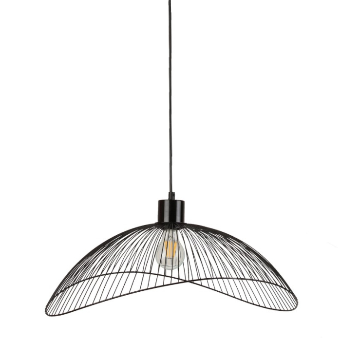 ITALUX NUNEZ Wisząca Czarny 1xE27 PND-1702-1-L-B