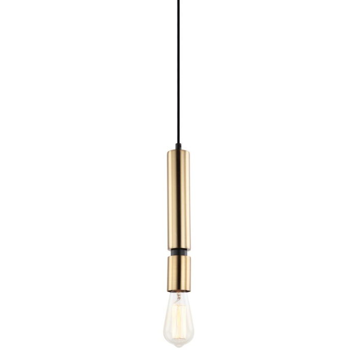 ITALUX TORLA Wisząca Mosiądz 1xE27 PEN-5041-1-BKBR