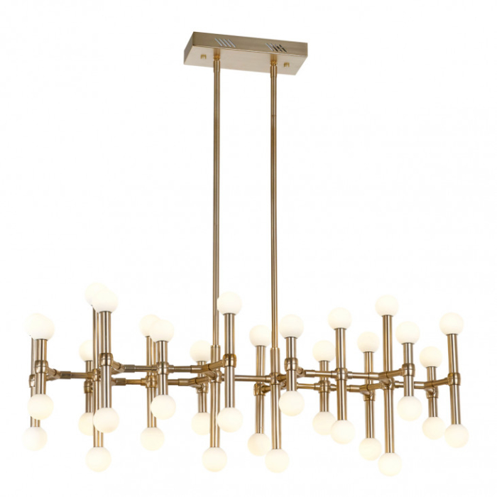 ITALUX GIOVANNA Żyrandol Brąz vintage LED 3000K MX16009008-38A B