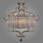 ITALUX RINALDO Sufitowa Srebrny 6xE14 PNPL-33057-6B-CH.S