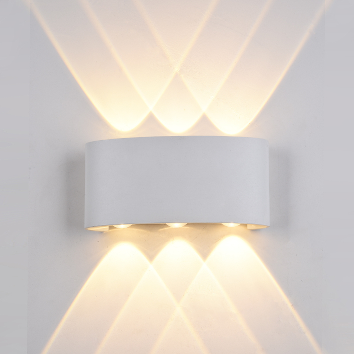 ITALUX GILBERTO Kinkiet Biały LED 3000K IP54 PL-232W
