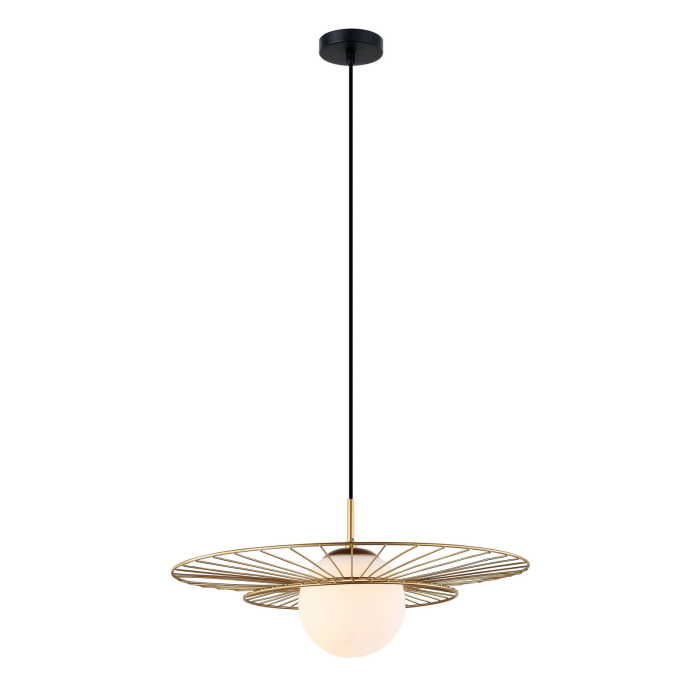 ITALUX Alison Złoty Wisząca 1xE27 40W MDM-4001/1 GD