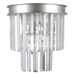 Italux Verdes 2xE14 Kinkiet Srebrny WL-44372-2A-SLVR-BRW