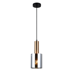 Italux Sardo 1xE27 Wisząca Mosiężny PND-5581-1-BRO+SG