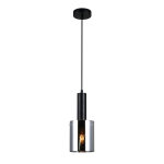 Italux Sardo 1xE27 Wisząca Czarny PND-5581-1-BK+SG