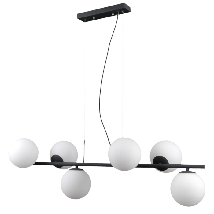 Italux Raddi 6xG9 Wisząca Czarny PND-5510-6-BK