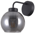 Italux Poggi 1xE27 Kinkiet Czarny mat WL-28028-1