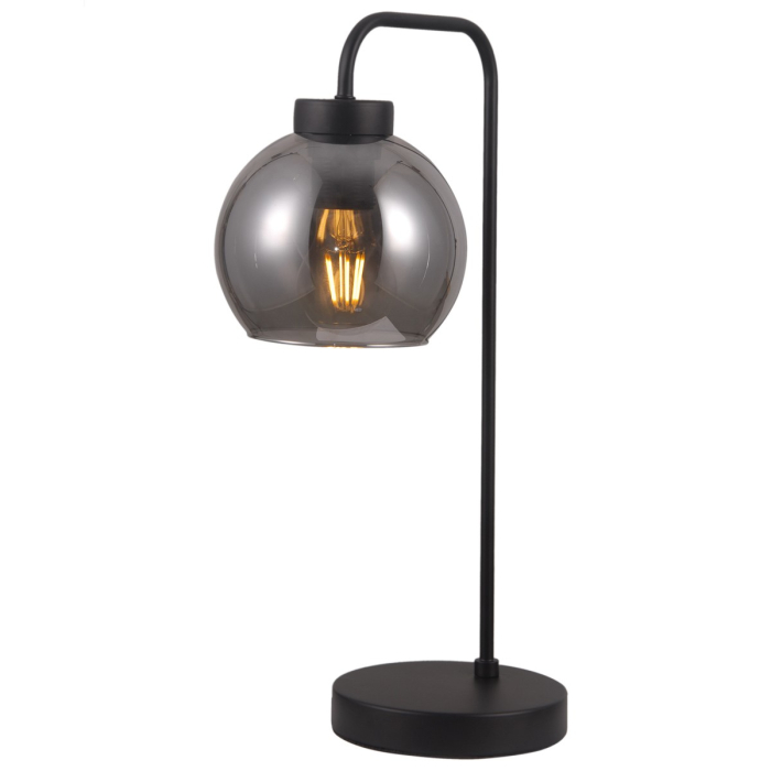 Italux Poggi 1xE27 Biurkowa Czarny mat TB-28028-1