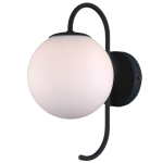 Italux Gela 1xG9 Kinkiet Czarny WL-5500-1-BK