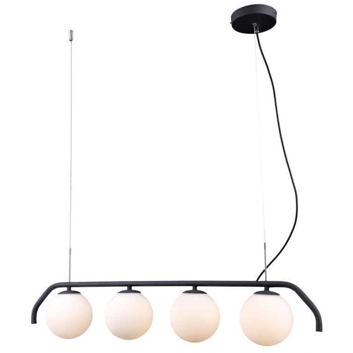 Italux Carimi 4xG9 Wisząca Grafitowy PND-3300-4-BK