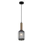 Italux Antiola 1xE27 Wisząca Mosiężny PND-5588-1M-BRO+SG