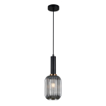 Italux Antiola 1xE27 Wisząca Czarny PND-5588-1M-BK+SG