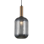 Italux Antiola 1xE27 Wisząca Mosiężny PND-5588-1L-BRO+SG