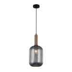 Italux Antiola 1xE27 Wisząca Mosiężny PND-5588-1L-BRO+SG