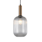 Italux Antiola 1xE27 Wisząca Mosiężny PND-5588-1L-BRO+CL
